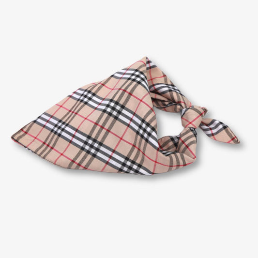 Dog Checked Scarf