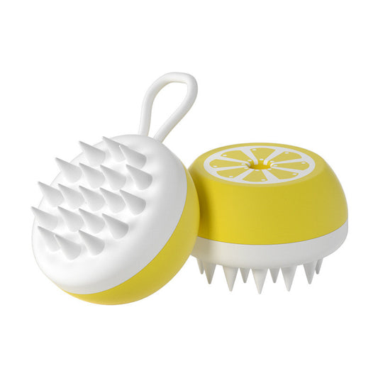 A massage bath brush provides a comfortable bath experience to your furry friends.