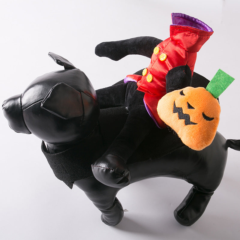 Halloween Dog Headless Horseman Ornament