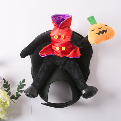 Halloween Dog Headless Horseman Ornament