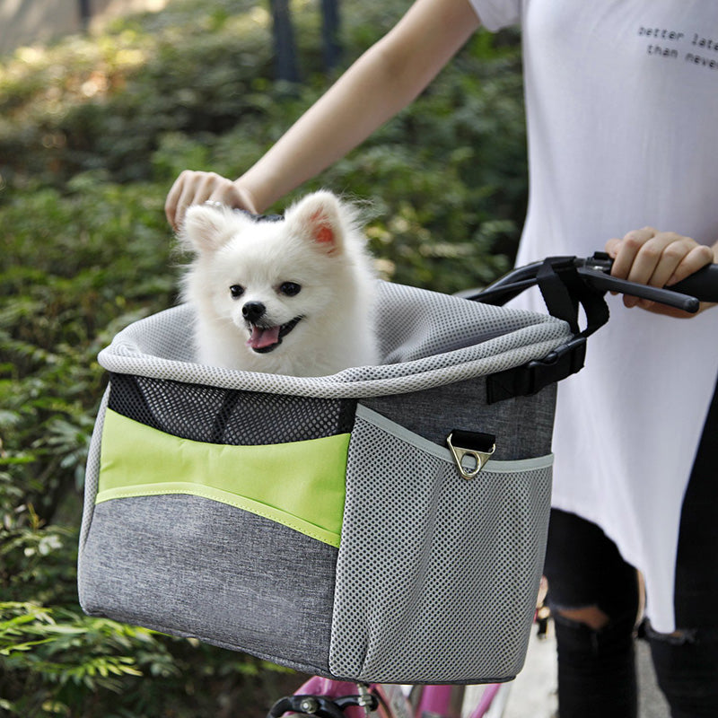 Bicycle Pet Basket for Small Dog and Cat