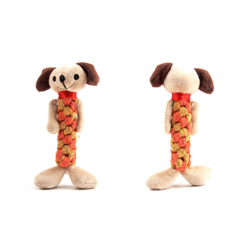 A cute animal shape dog chew toy for relieving bordem - dog