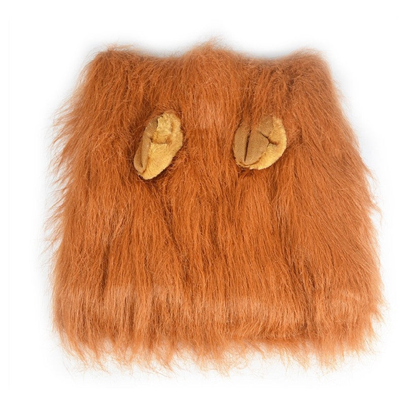 Dog Cosplay Lion Hair Hat - Yes My Paws