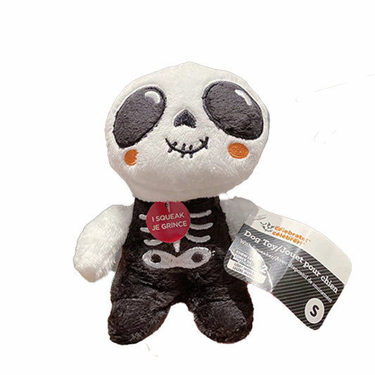 Dog Halloween Plush Toy - Skeleton - Yes My Paws