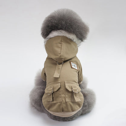 Pet Military Coat