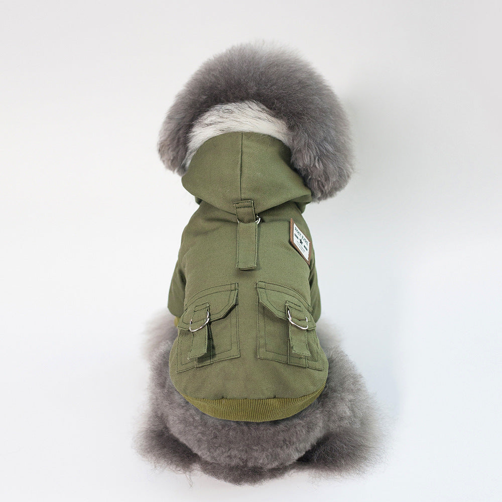 Pet Military Coat