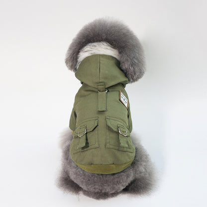 Pet Military Coat