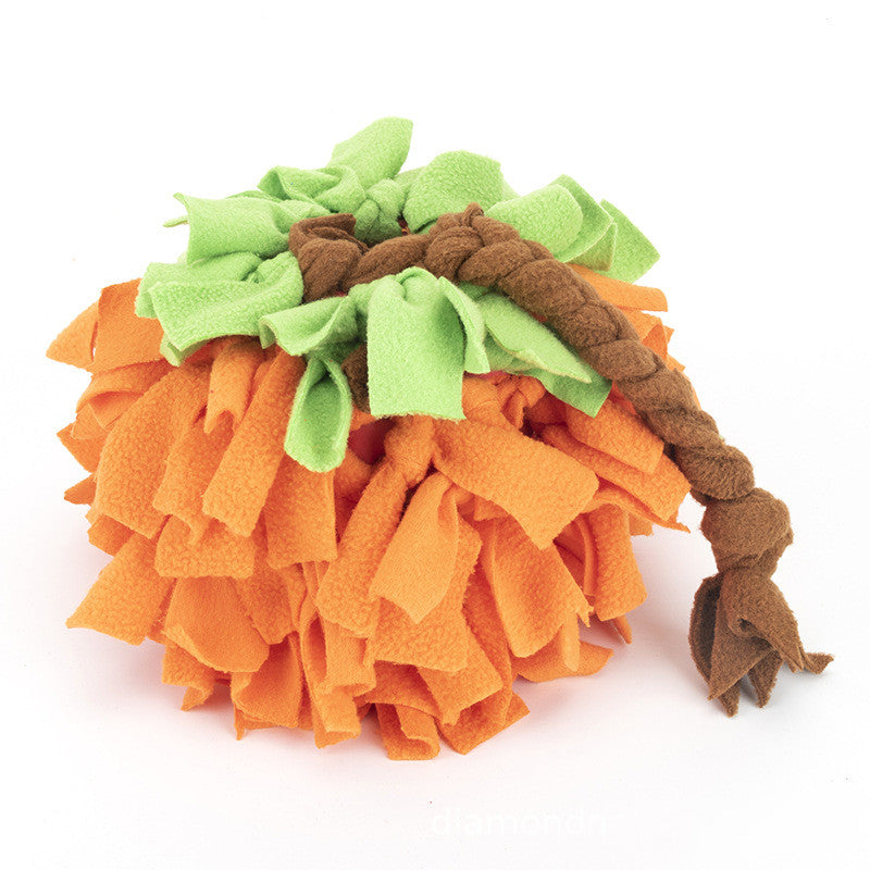 Dog Pumpkin Rope Toy - Yes My Paws