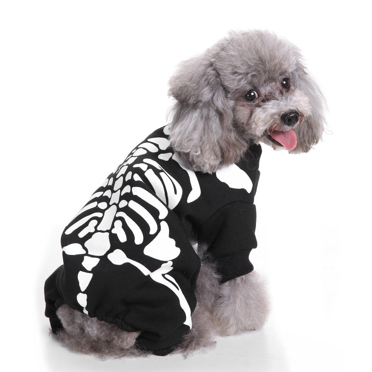 Dog Skull Costume for Party and Fun - Yes My Paws