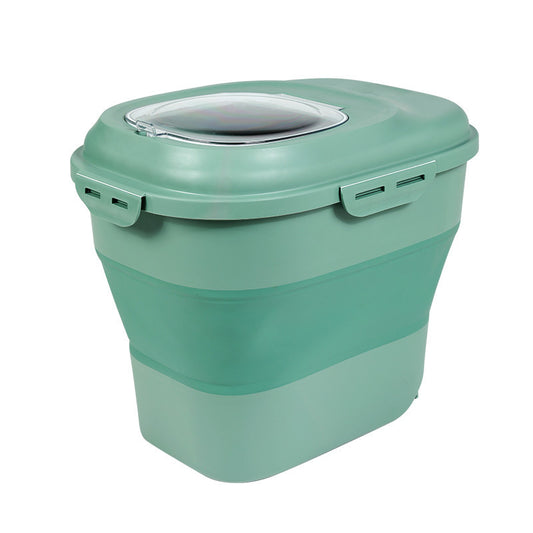 Large pet food storage bucket for organising the pet food properly and securely