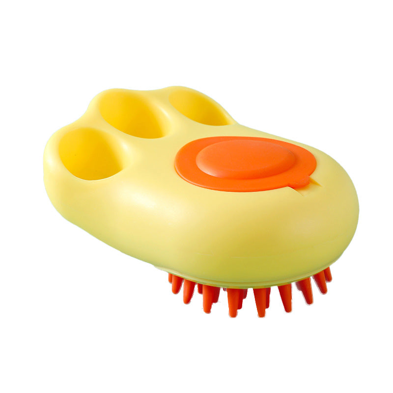 stylish pet bath brush to clean your paws efficiently