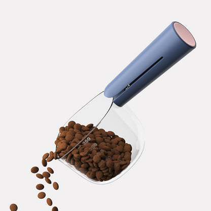 simple pet food spoon with scale printed to measure the food offered to your pets properly and thus offer a healthier diet