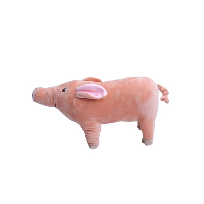 A pig plush toy acts as a good companion to your paws. They can play with it and hug it while sleeping