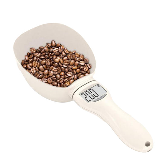 pet food weighing spoon with LCD display for precisely measuring the nutrition taken by your paws