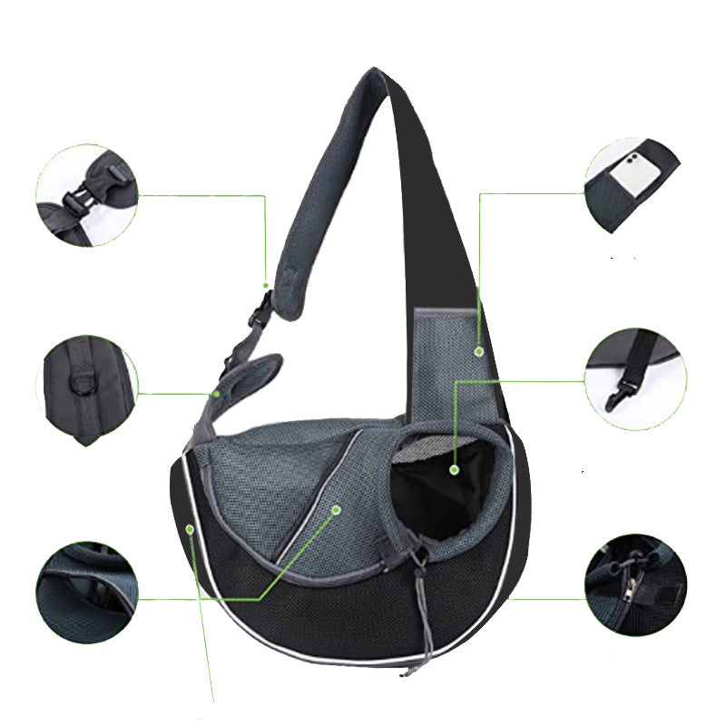 Utility Shoulder Pet Bag for Small Dog and Cat